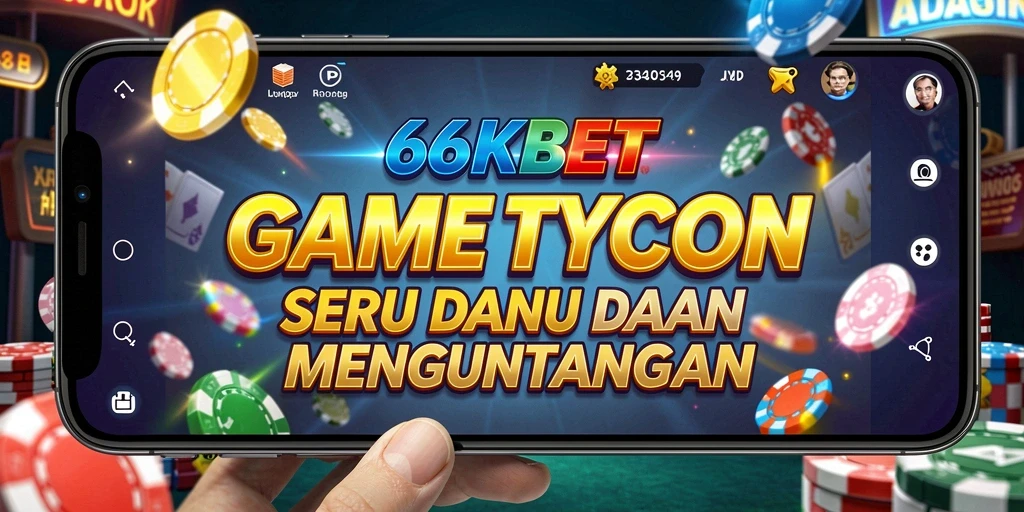 Screenshot utama dari 66KBET menampilkan gameplay Tycoon yang menarik.