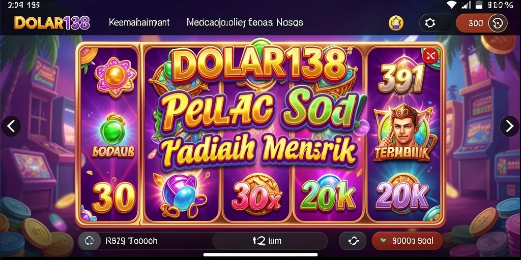 Tampilan gameplay DOLAR138 yang mengasyikkan dan penuh warna.