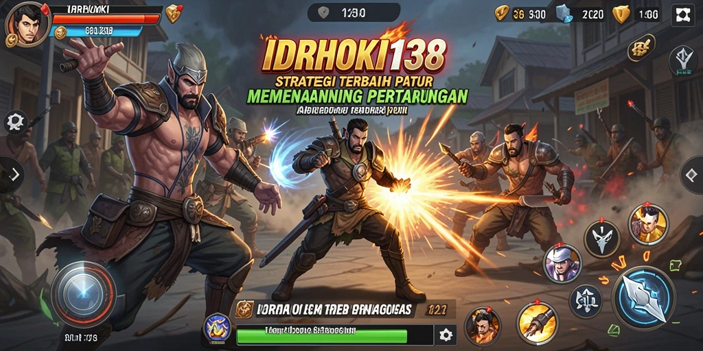 Tampilan seru gameplay IDRHOKI138 dengan strategi menegangkan.