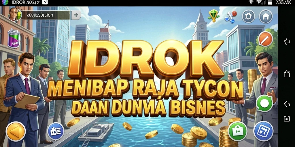 Tampilan gameplay <strong>IDROK</strong> yang menarik dan penuh strategi.