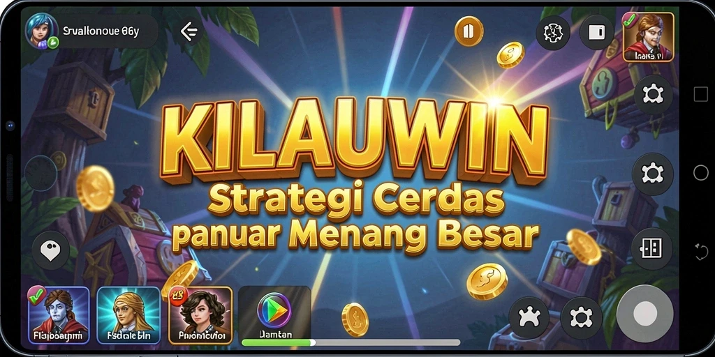 Tangkapan layar gameplay KILAUWIN yang menggambarkan strategi yang mendebarkan.