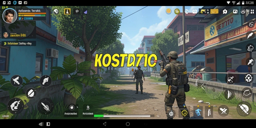 Tampilan utama KOSTOTO dengan fitur utilitas yang bermanfaat.