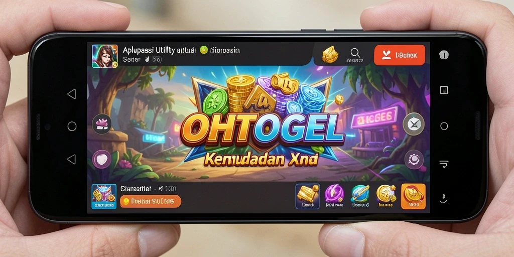 Tampilan antarmuka OHTOGEL yang intuitif dan menarik.