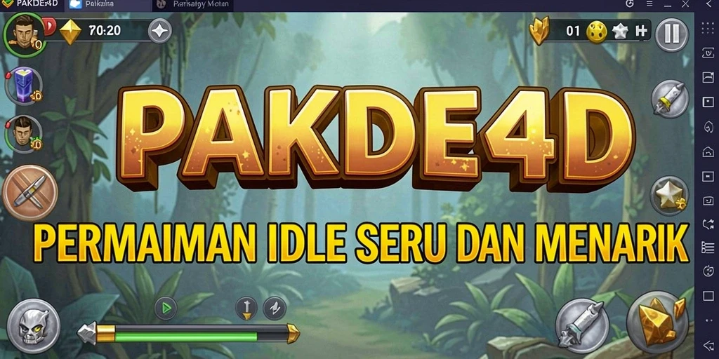Menampilkan gameplay menarik dalam PAKDE4D yang seru.