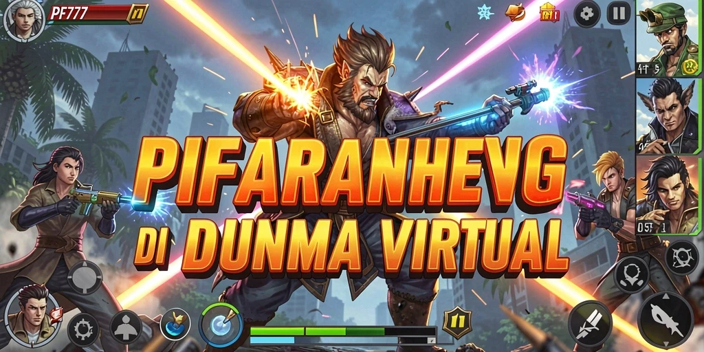 Tangkapan layar gameplay PF777 dengan aksi pertarungan mendebarkan.