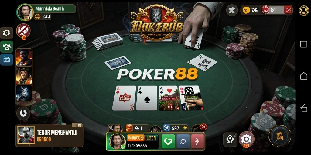 Gameplay mencekam di dunia horor POKER88.
