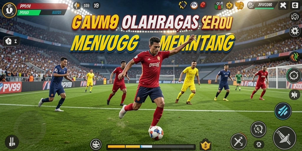 Tampilan gameplay menarik dari PPV99 yang penuh aksi olahraga.