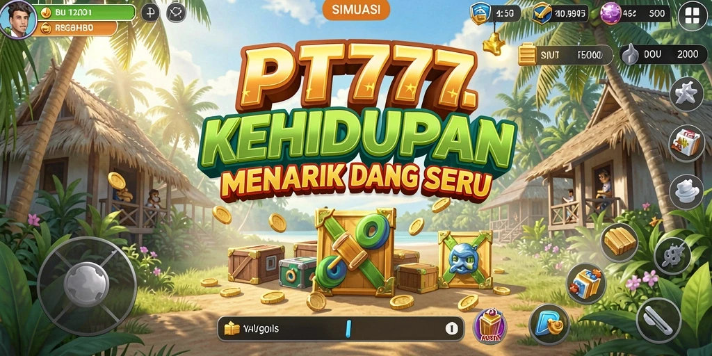 Tampilan gameplay menarik di PT777 dengan elemen simulasi yang mendalam.