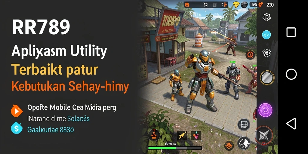 Tampilan antarmuka RR789 yang intuitif dan mendukung produktivitas.