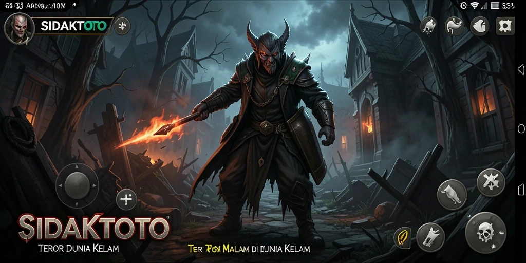 Tangkapan layar menampilkan gameplay mencekam dari SIDAKTOTO.