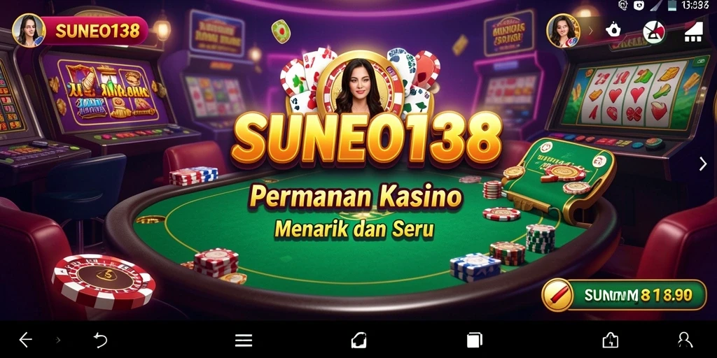 Tampilan gameplay menarik dari SUNEO138 di dunia Kasino.
