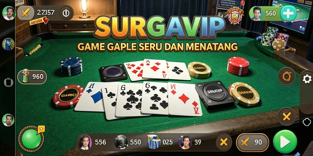 Tampilan gameplay <strong>SURGAVIP</strong> yang menarik dan interaktif.