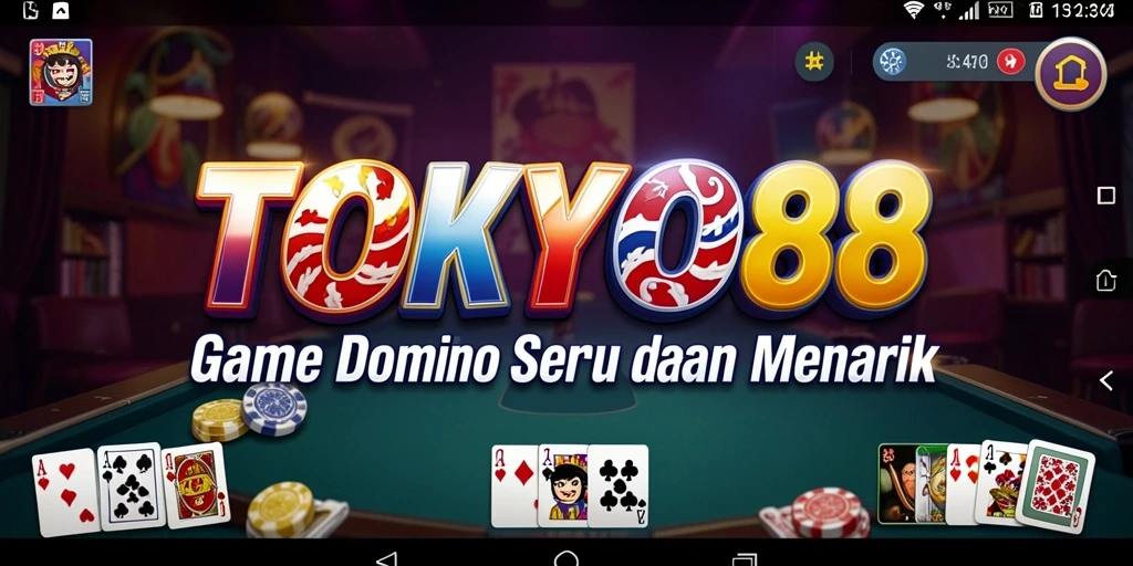 Gameplay seru dari TOKYO88 yang menampilkan kartu Domino.