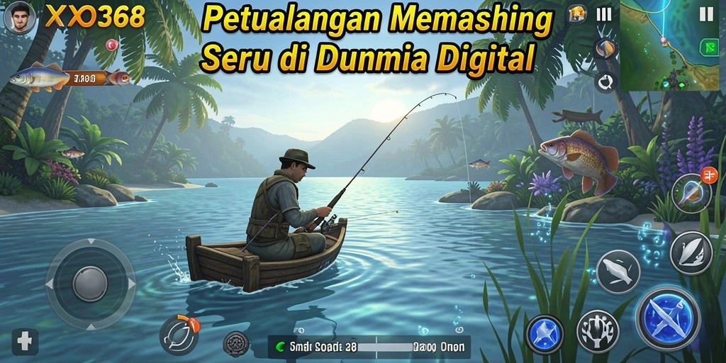 Tangkapan ikan yang beragam di gameplay XO368.