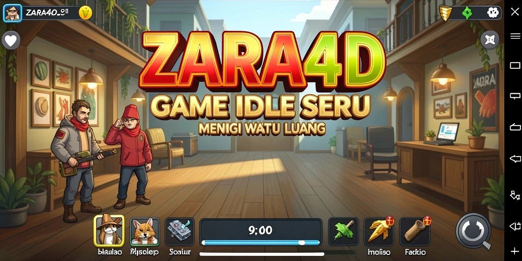 Tampilan gameplay ZARA4D yang seru dan menarik.