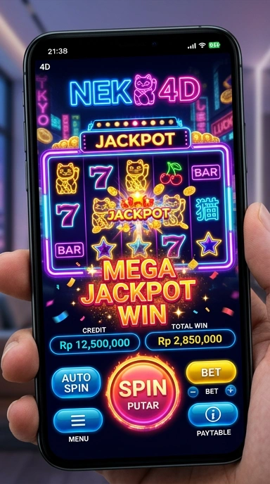 Screenshot aplikasi neko4d yang menunjukkan kemudahan navigasi.